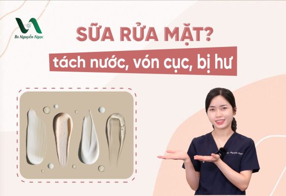 cách phát hiện sữa rửa mặt bị hư hoặc hết hạn